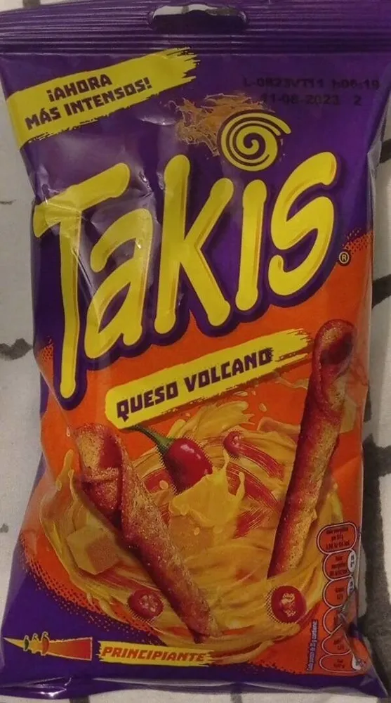 Takis Queso Volcano