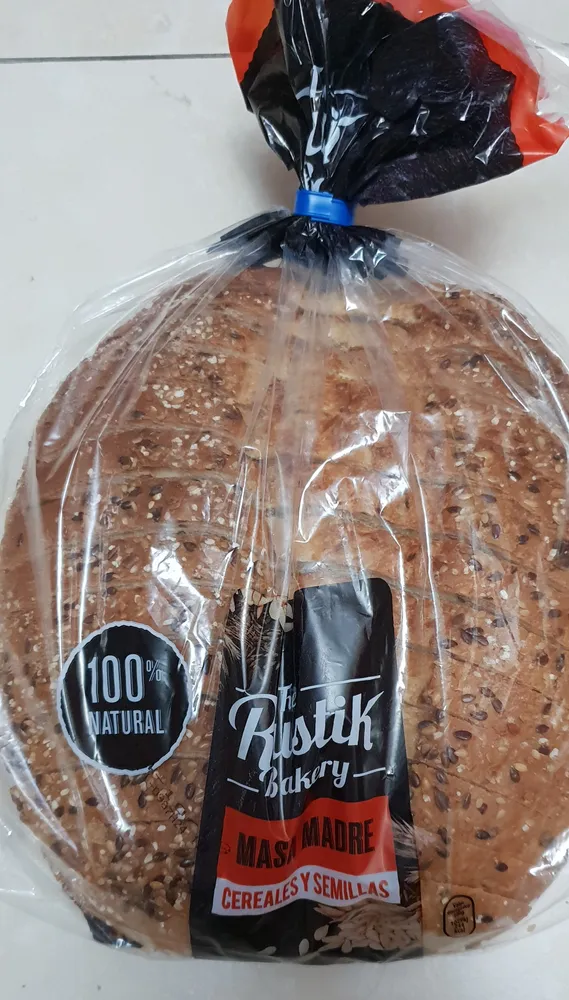 The rustik bakery masa madre cereales y semillas