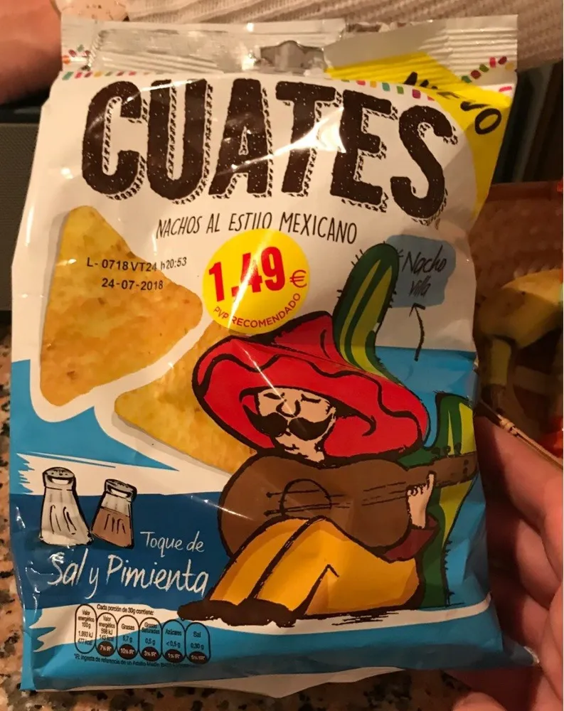 Nachos al estilo mexicano