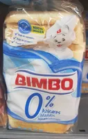 Pan molde bimbo 0% azucar