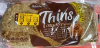 Pan de hamburguesa 8 cereales thins
