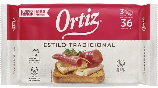 Pan Tostado Estilo Tradicional