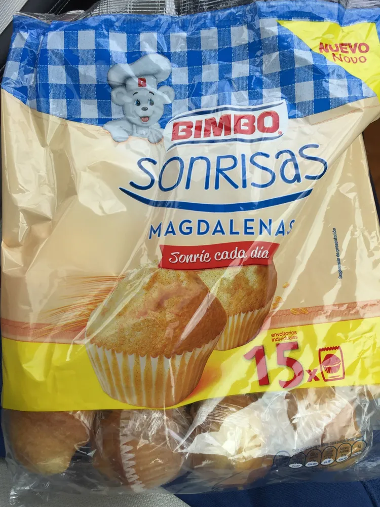 Magdalenas 15 Uds