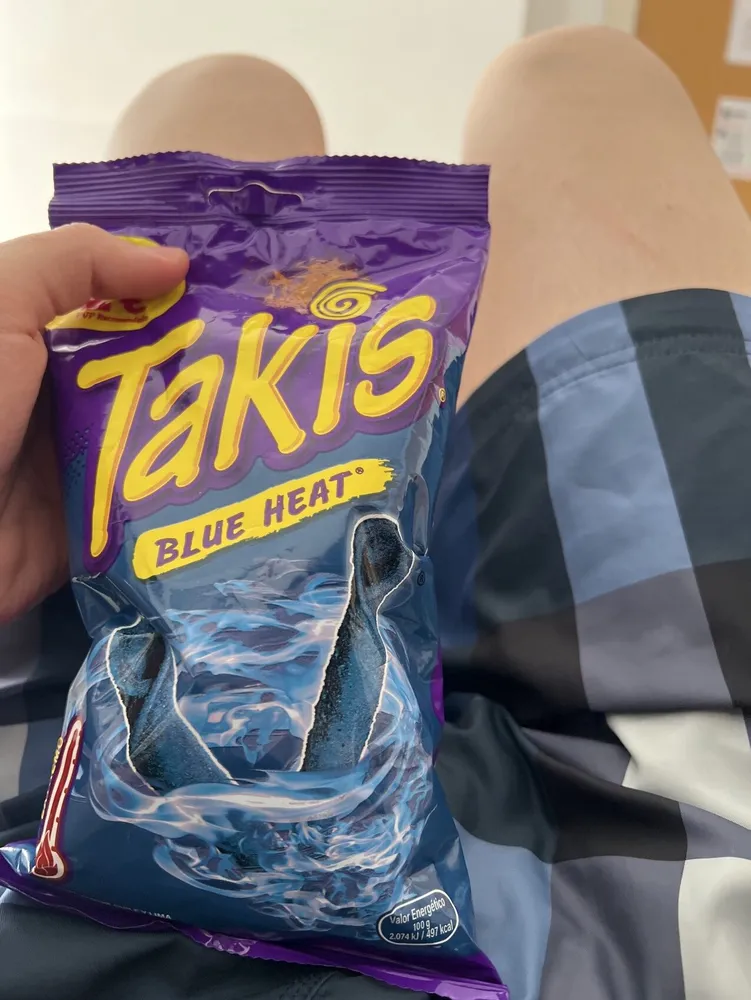 Takis Blue Heat