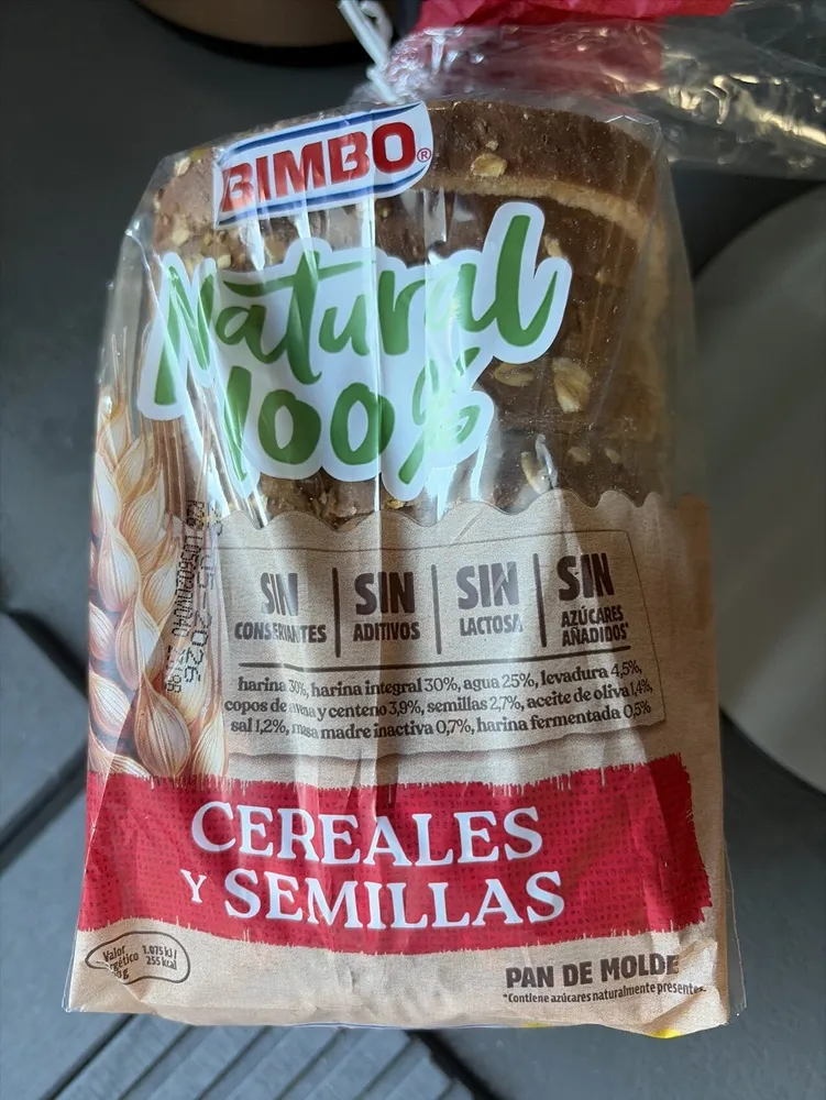 Natural 100% Cereales Y semillas