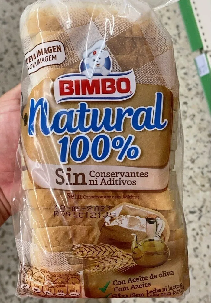 Pan molde 100% natural