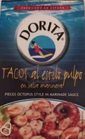 Tacos al estilo pulpo en salsa marinera