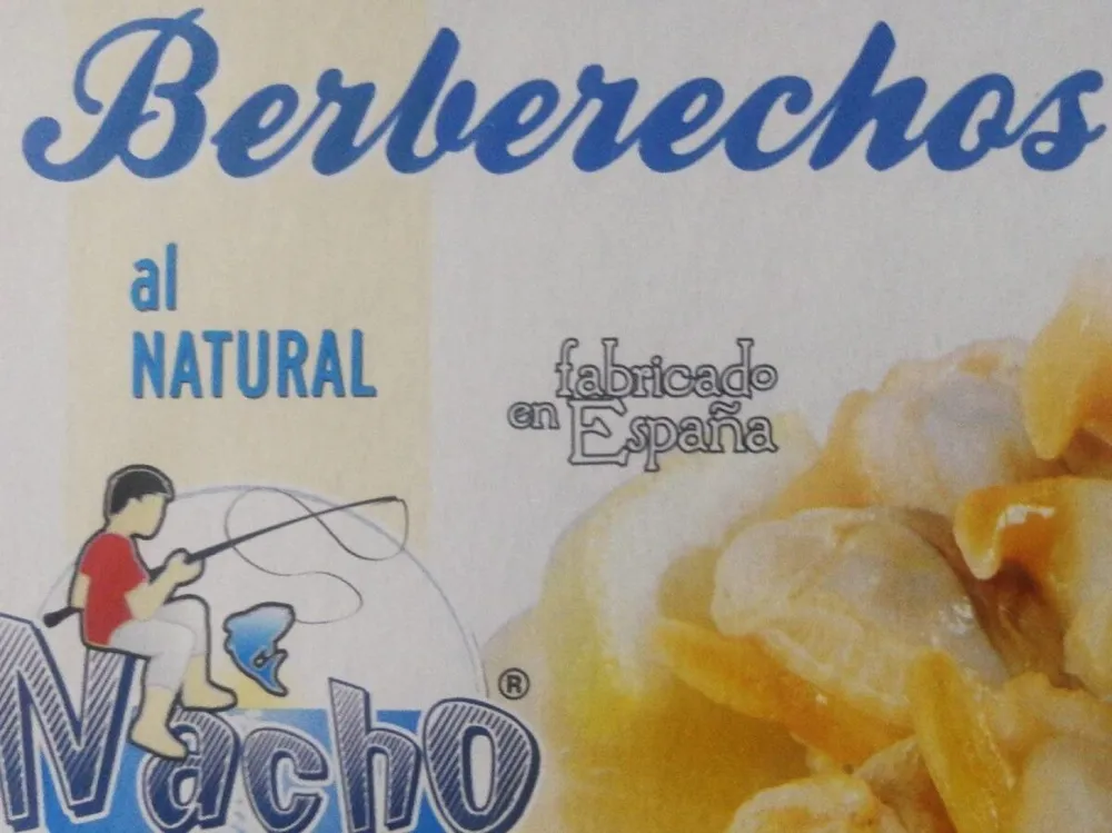 Berberechos al natural
