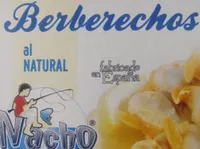 Berberechos al natural