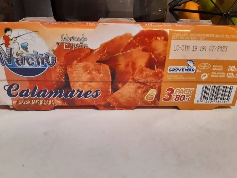 Calamares en salsa