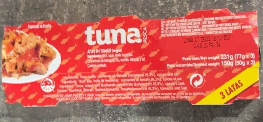 Thon a la tomate