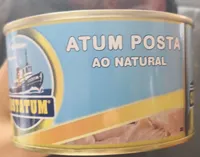 Atum posta ao natural