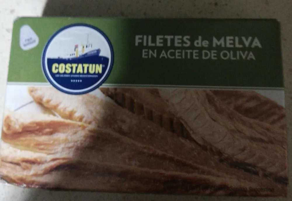 Filetes de melva en aceite de oliva
