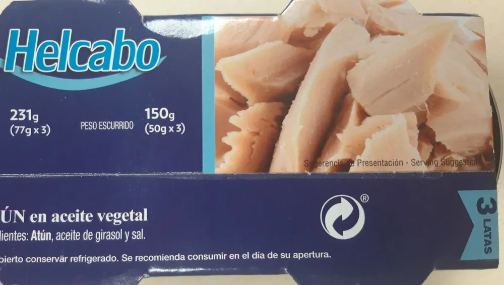Atún en aceite vegetal
