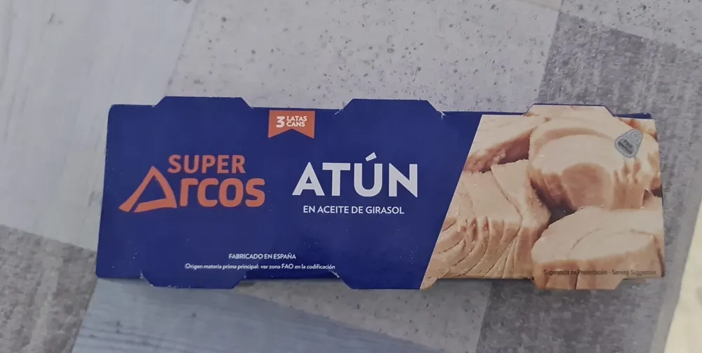 Atún en aceite de girasol
