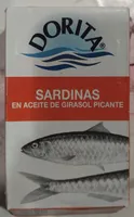 Sardinas en aceite de girasol picante