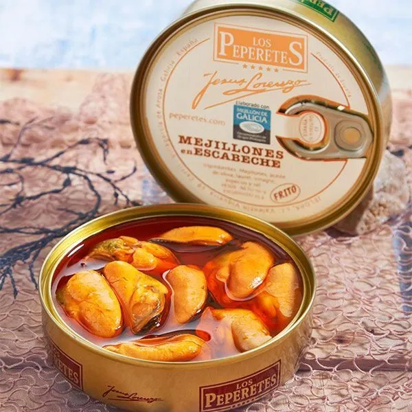 Mejillones en escabeche