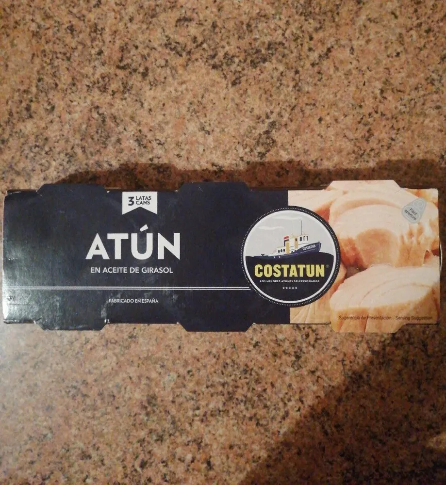 Atún en aceite de girasol
