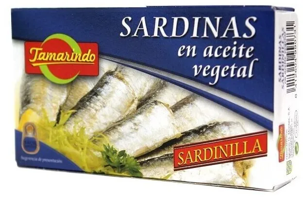 Sardinas en aceite vegetal