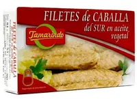 Filetes de caballa del sur en aceite vegetal