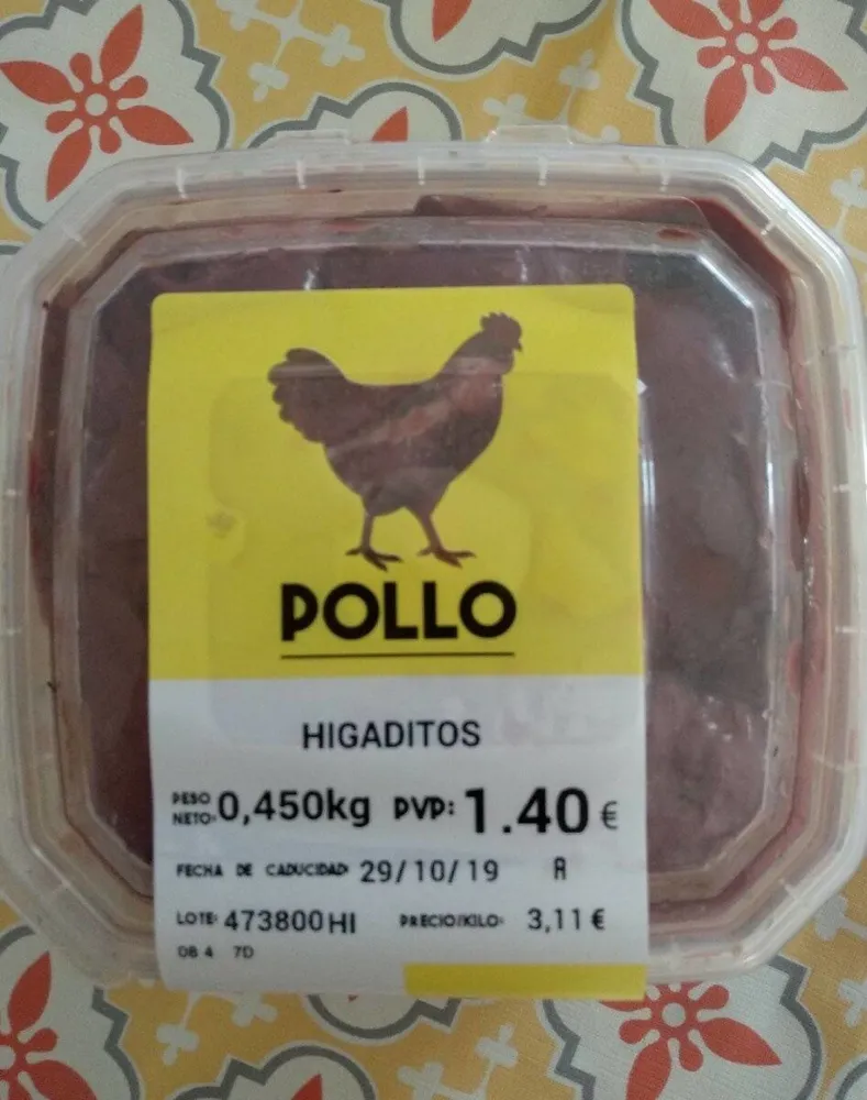 Higaditos de pollo