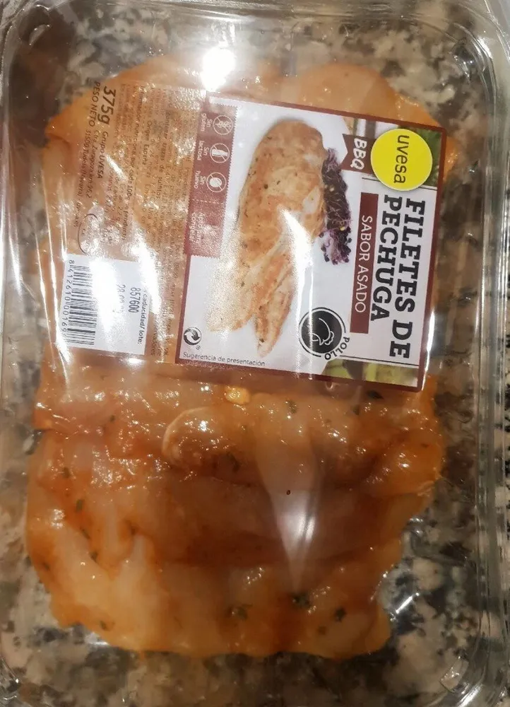 Filetes de pechuga Sabor Asado