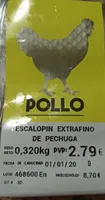 Escalopin extrafino de pechuga
