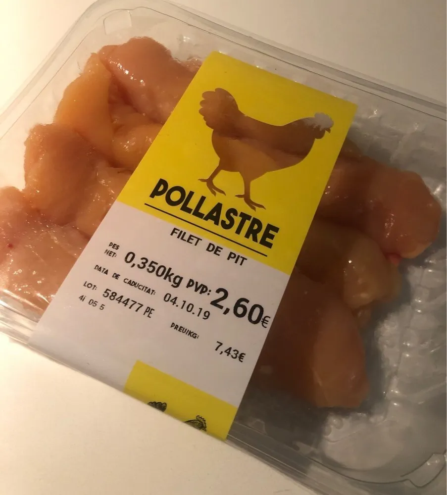 Filet de pit pollastre