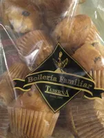 Magdalenas con pepitas de cacao