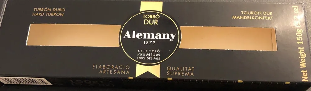 Turrón dur