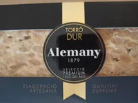 Torró dur Alemany