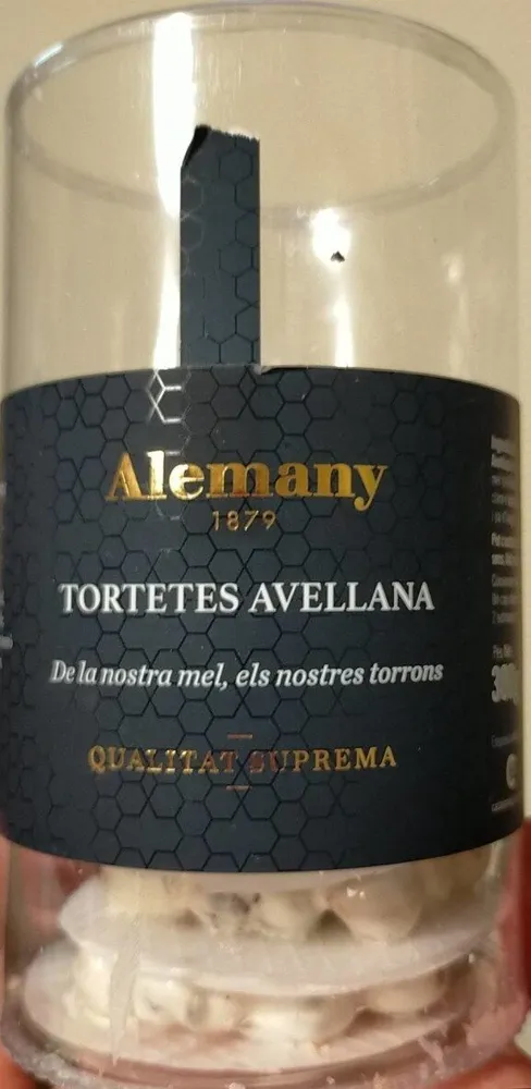 Tortetes avellana