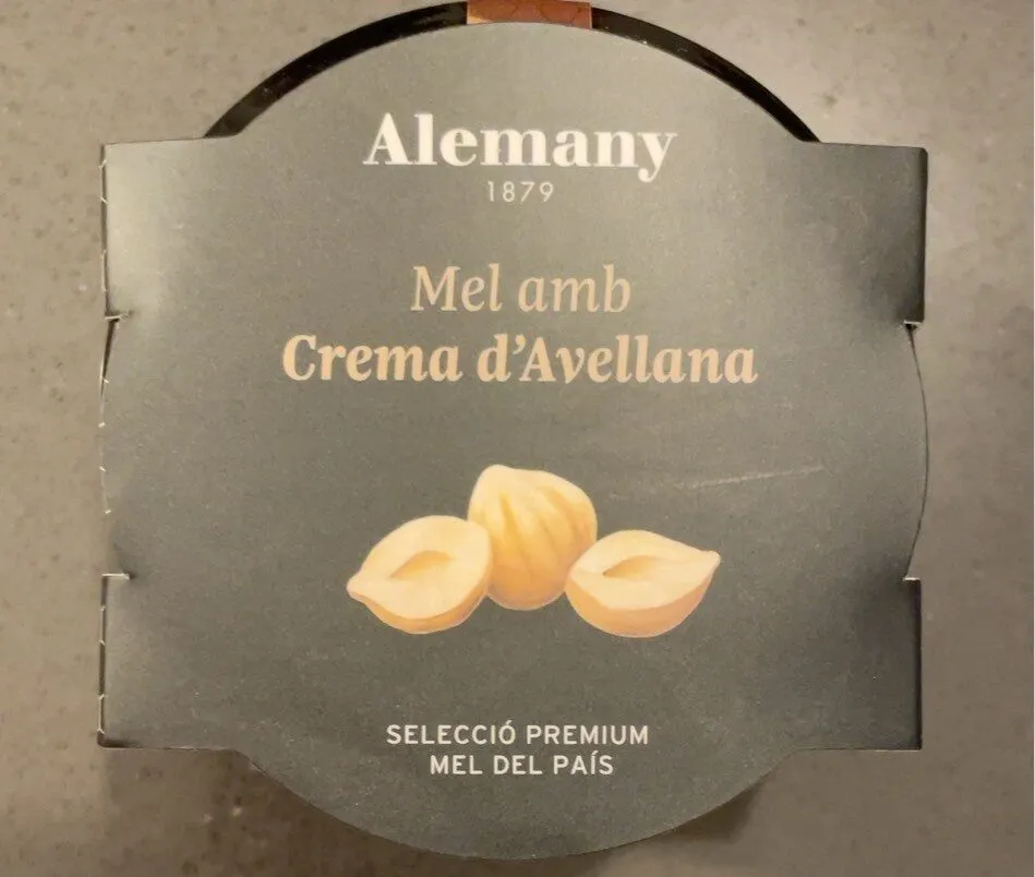 Mel amb crema d’avellana
