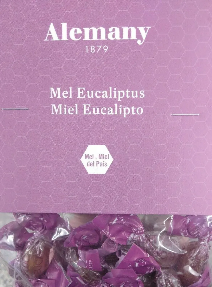 Caramelos miel eucalipto