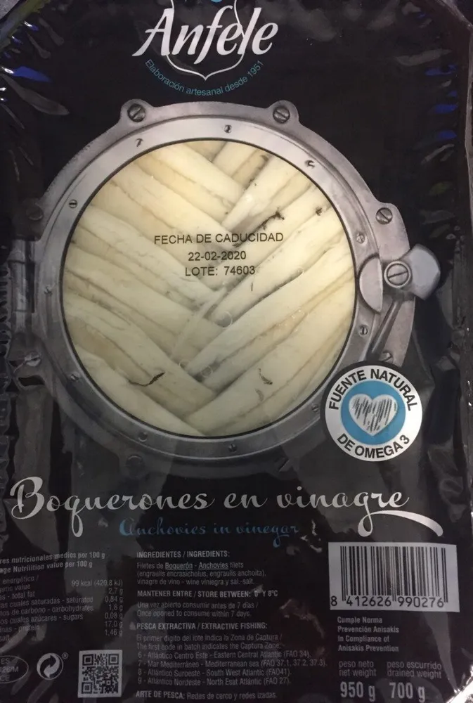 Boquerones en vinagre