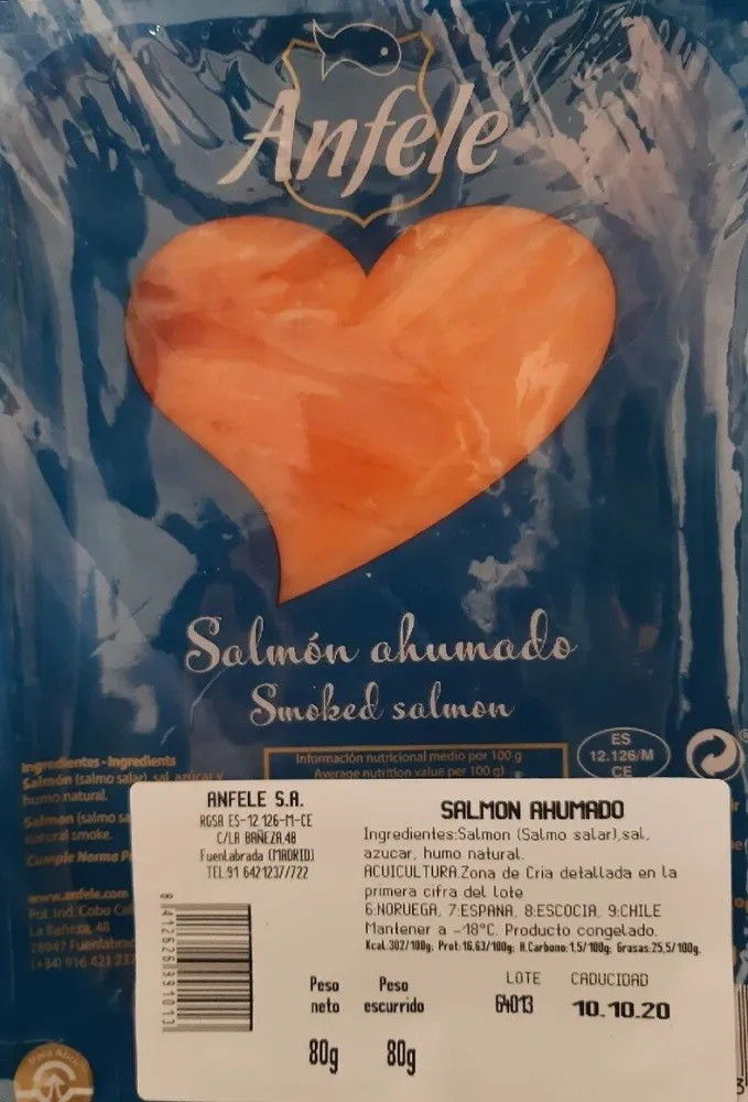 Salmón ahumado