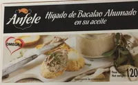 Higado de bacalao ahumado