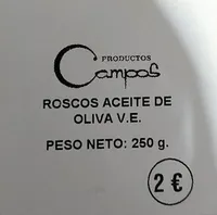 Roscos de AOVE