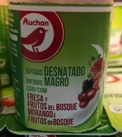 Bifidus desnatado fresa y frutos del bosque