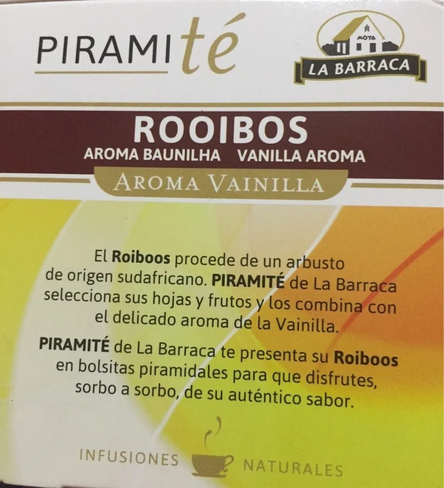 Rooibos vainilla