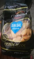Almendra comuna sin piel. Frita sin sal