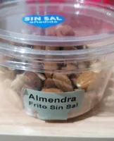 Almendras fritas sin sal