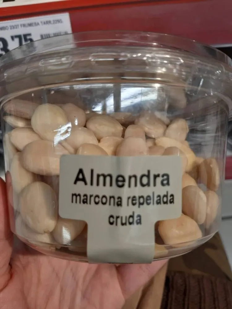 Almendra marcona repelada cruda