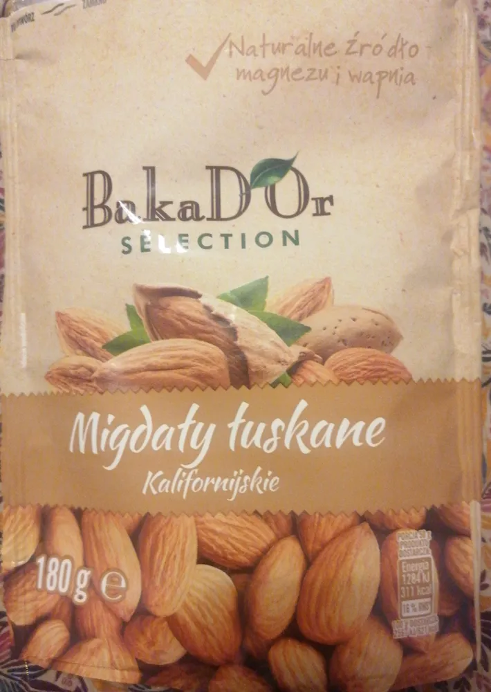 Migdały łuskane kalifornijskie