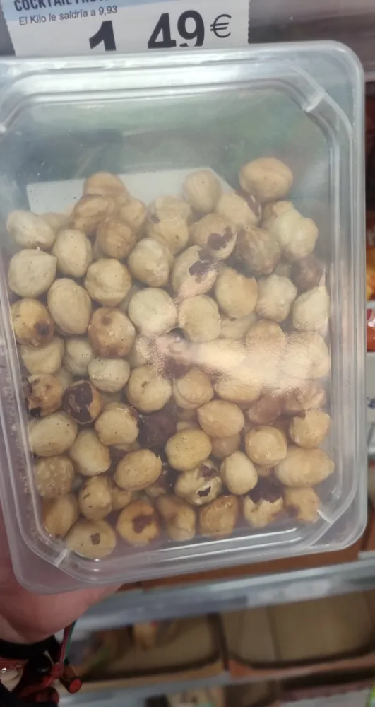 Avellanas tostadas