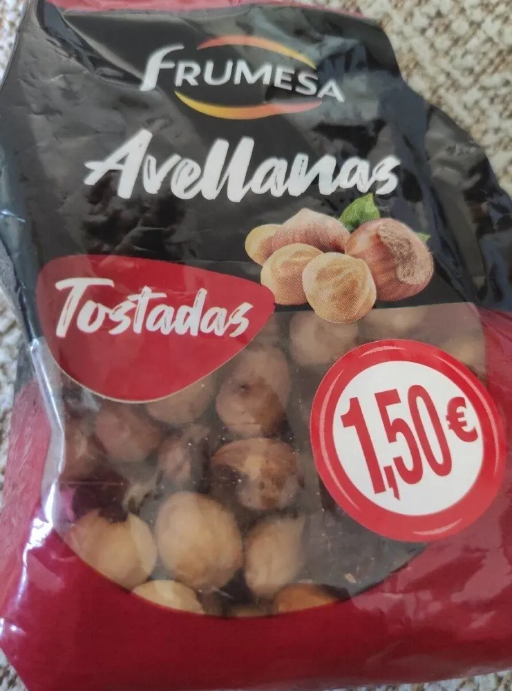Avellanas tostadas