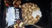 Cacahuete sin piel frito salado
