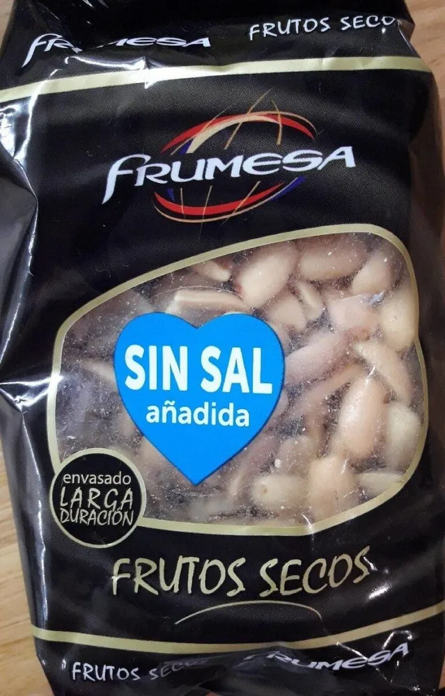 Cacahuetes sin piel frito sin sal