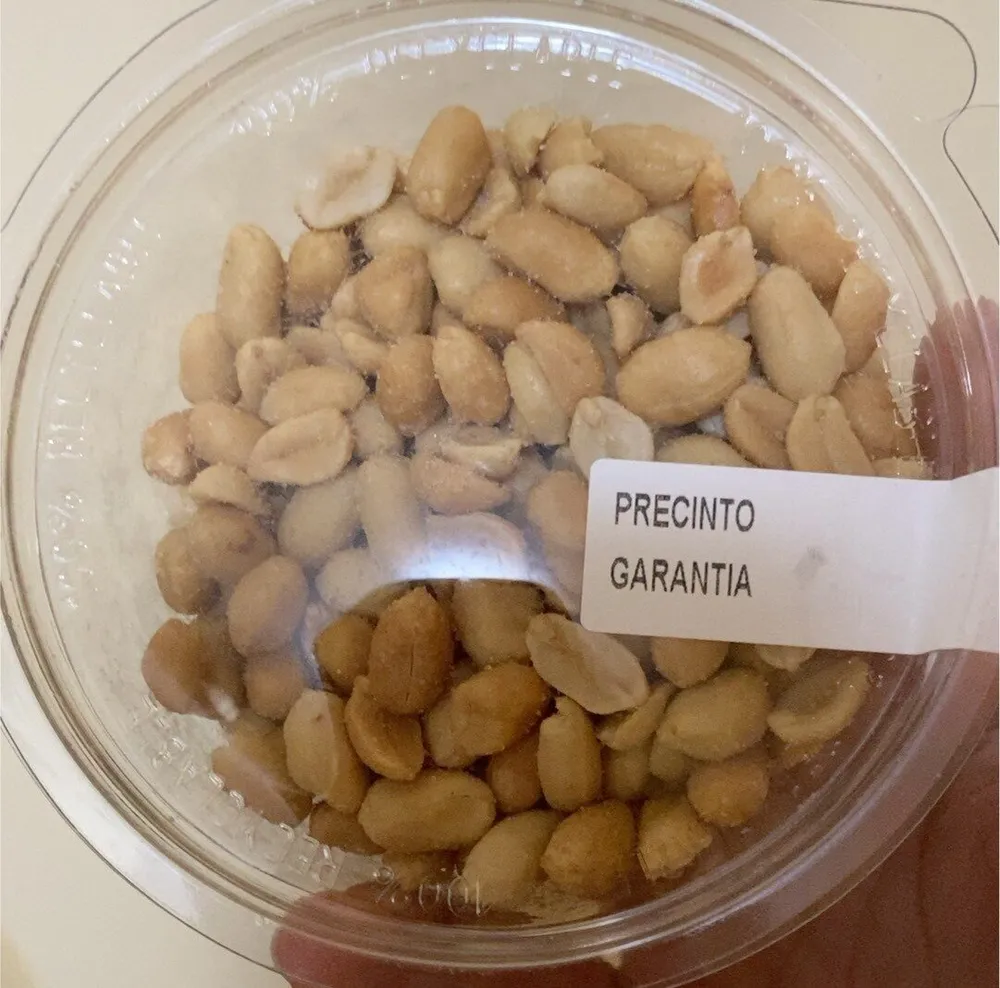 Cacahuete sin piel frito
