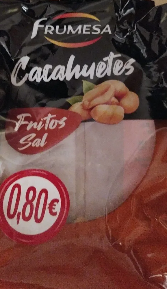 Cacahuetes fritos